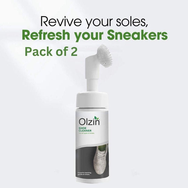 Olzin Shoe Cleners 150ML (Pack of 2)