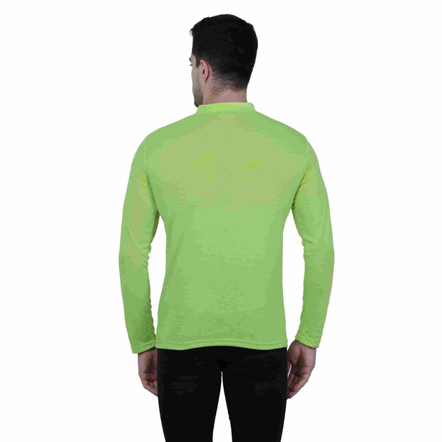 Mens Cotton Solid Full Sleeve T-Shirt